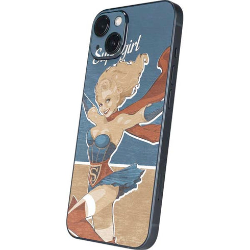 DC Comics Bombshells Supergirl iPhone 14 Plus Skin